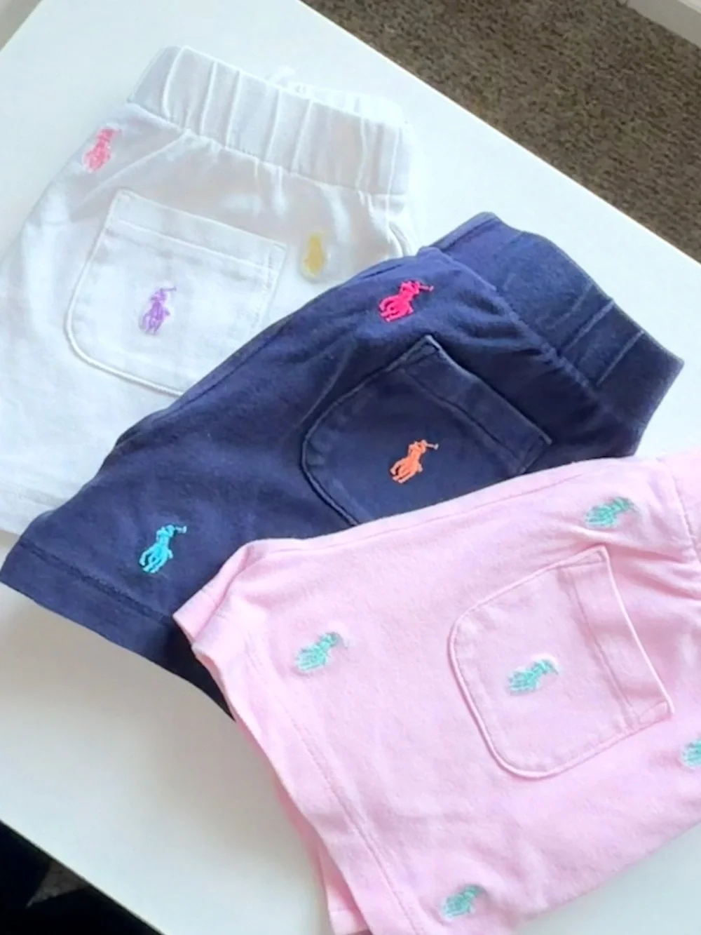 🌸Ralph Lauren shorts for girls all 3 included